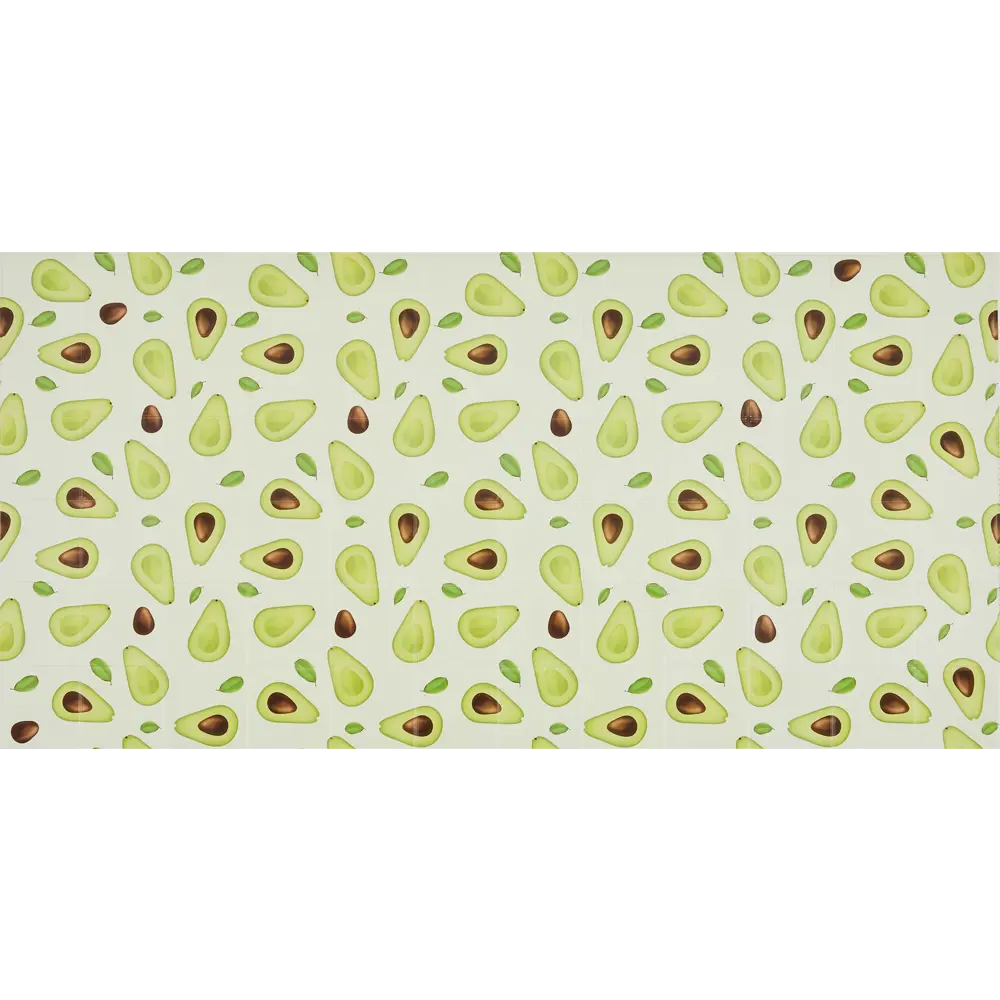 Листовая панель ПВХ Авокадо зеленый 960x480x3 мм 0.47 м² Santreyd STLM-2101202 - Вид №1