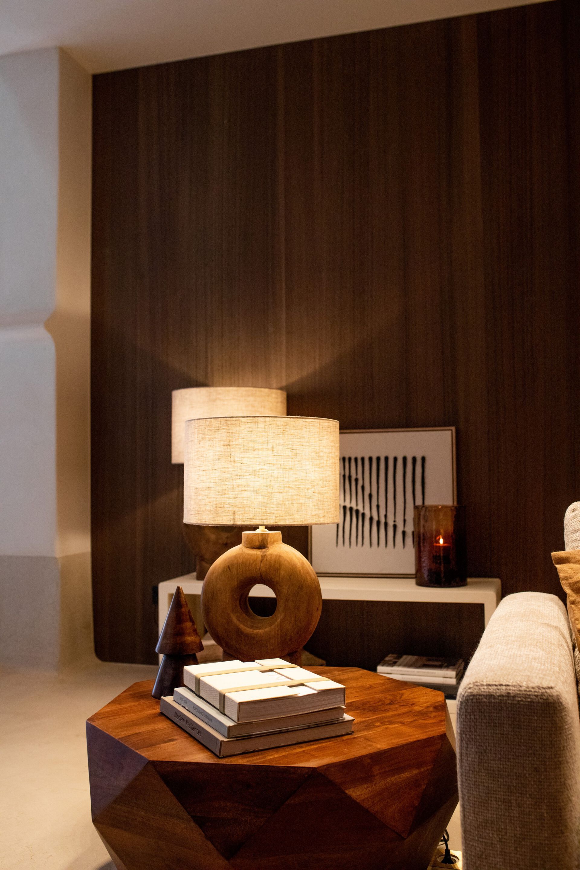 Настольная лампа из манго POMAX LAMPEDUSA ARCH-00102723 - Вид №10