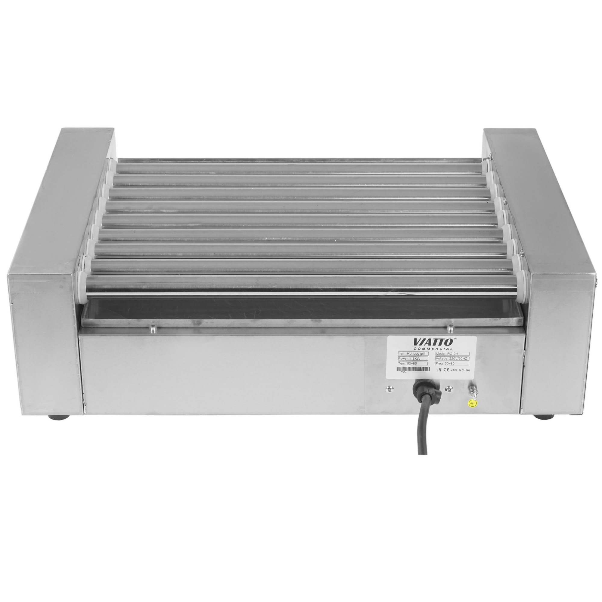9229595 Гриль Viatto RG-9H серебристый STDN-0003582 - Вид №3