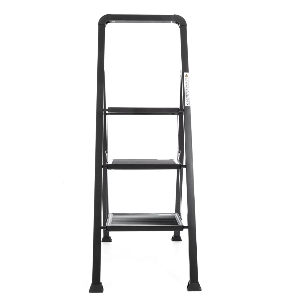 Стремянка стальная Zalger 3 ступени, максимальная нагрузка 150 кг STLM-2146258 - Вид №4