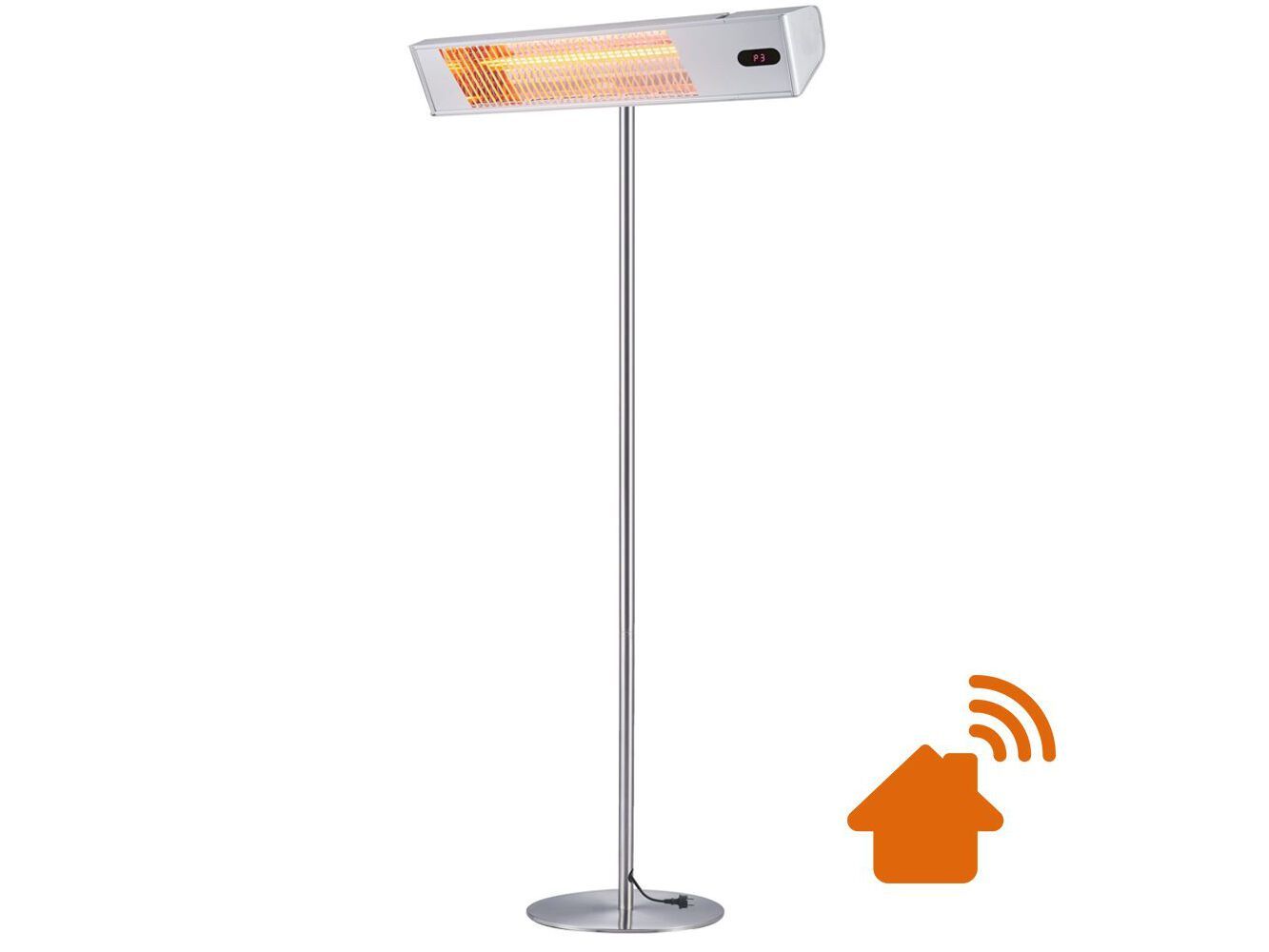Наружная алюминиевая напольная инфракрасная нагревательная лампа SINED CALDO IRA PALO WIFI ARCH-00093659