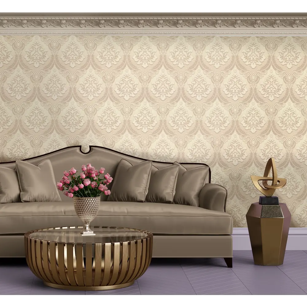 Обои флизелиновые Артекс Фабиана серые 1.06 м 10661-02 STLM-2017522 - Вид №2