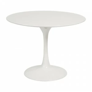 Журнальный столик круглый белый 60 см Eero Saarinen Style Tulip Table SOHO DESIGN TULIP 131566 Белый
