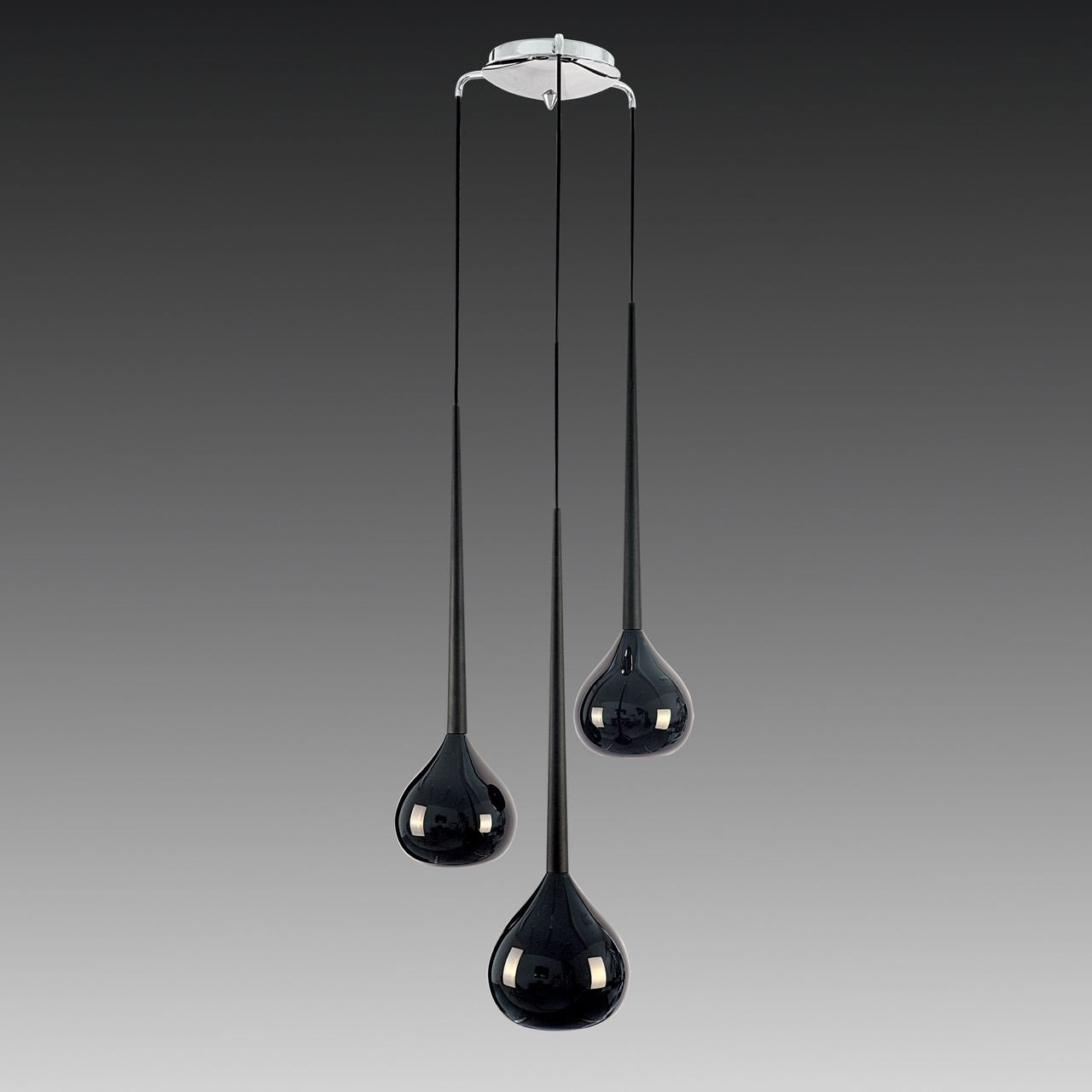 Подвесная люстра Lightstar Forma 808237 LIGHTSTAR ДИЗАЙНЕРСКИЕ, FORMA 056300 Черный  - Вид №2