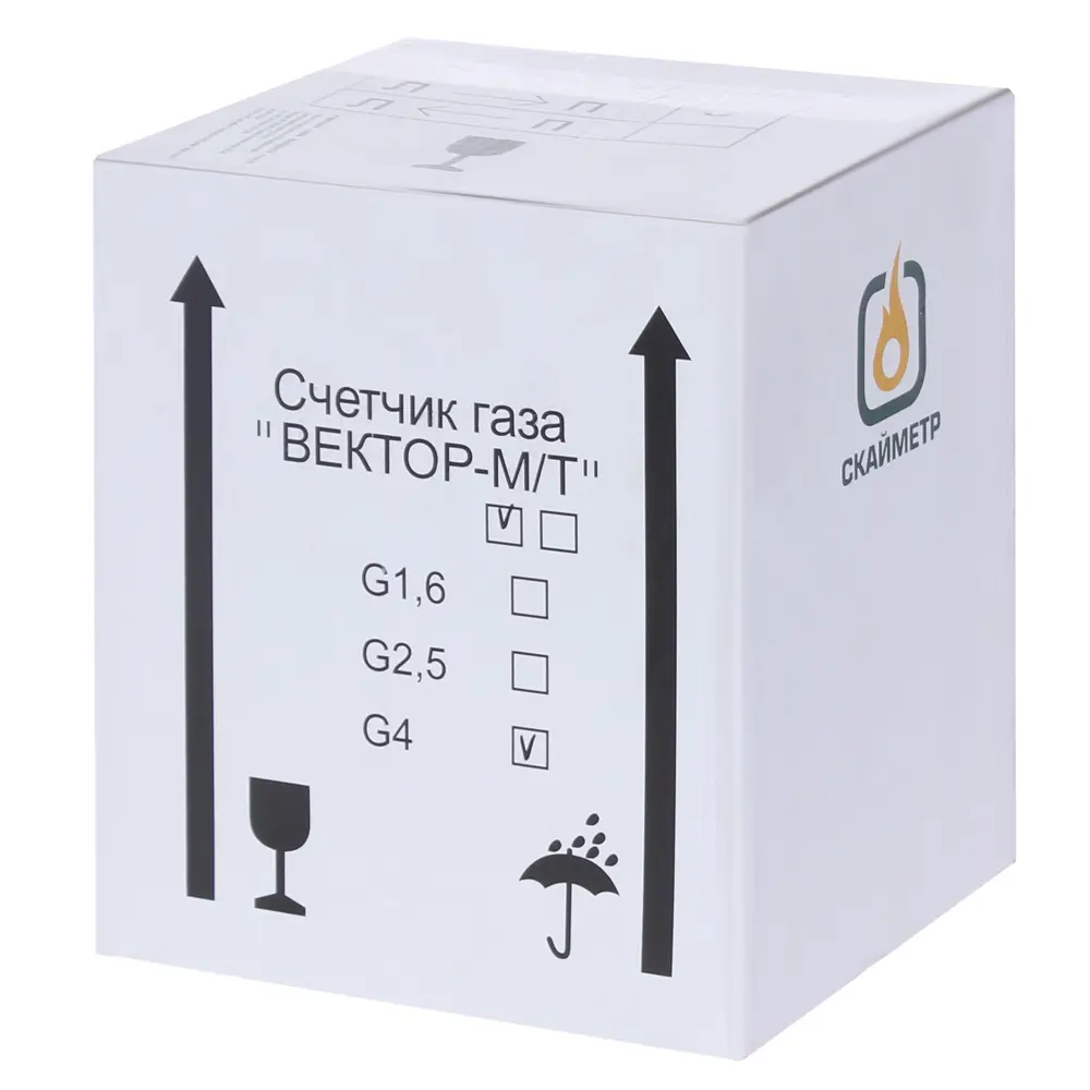 Счётчик для газа Вектор 4 диафрагменный левый STLM-2181073 - Вид №2