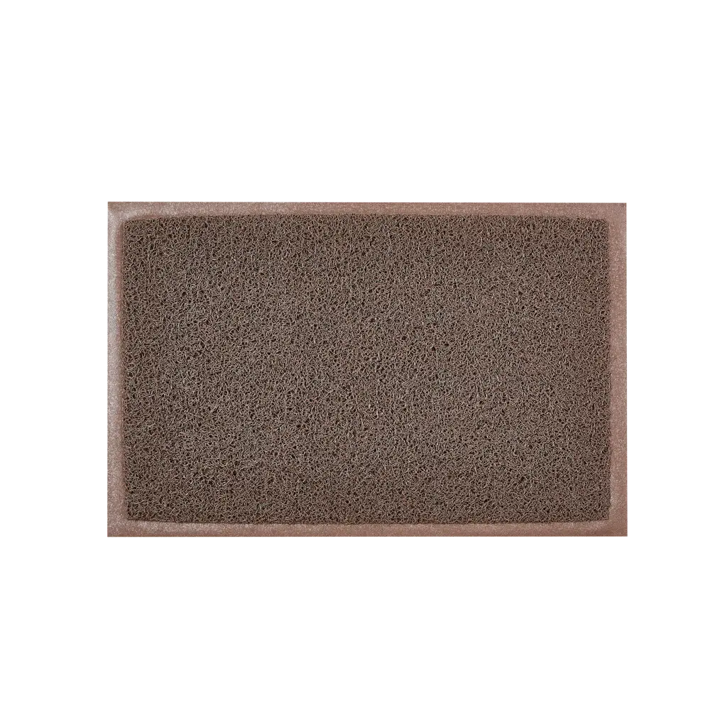 Коврик Inspire Vinyl Diamond 40x60 см ПВХ на виниле цвет коричневый STLM-2061801