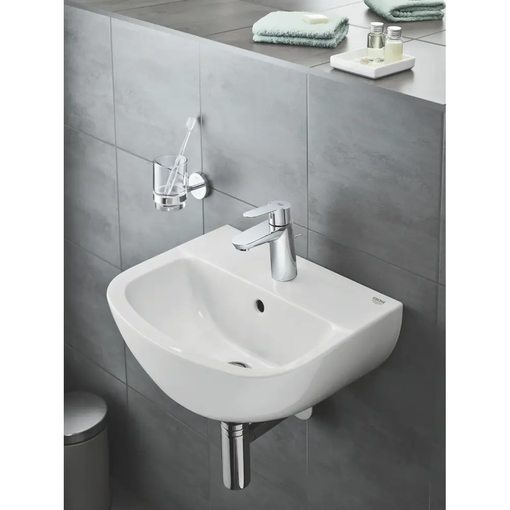 Смеситель для раковины Grohe Startedge однорычажный цвет хром Start Edge STLM-2045974 - Вид №4