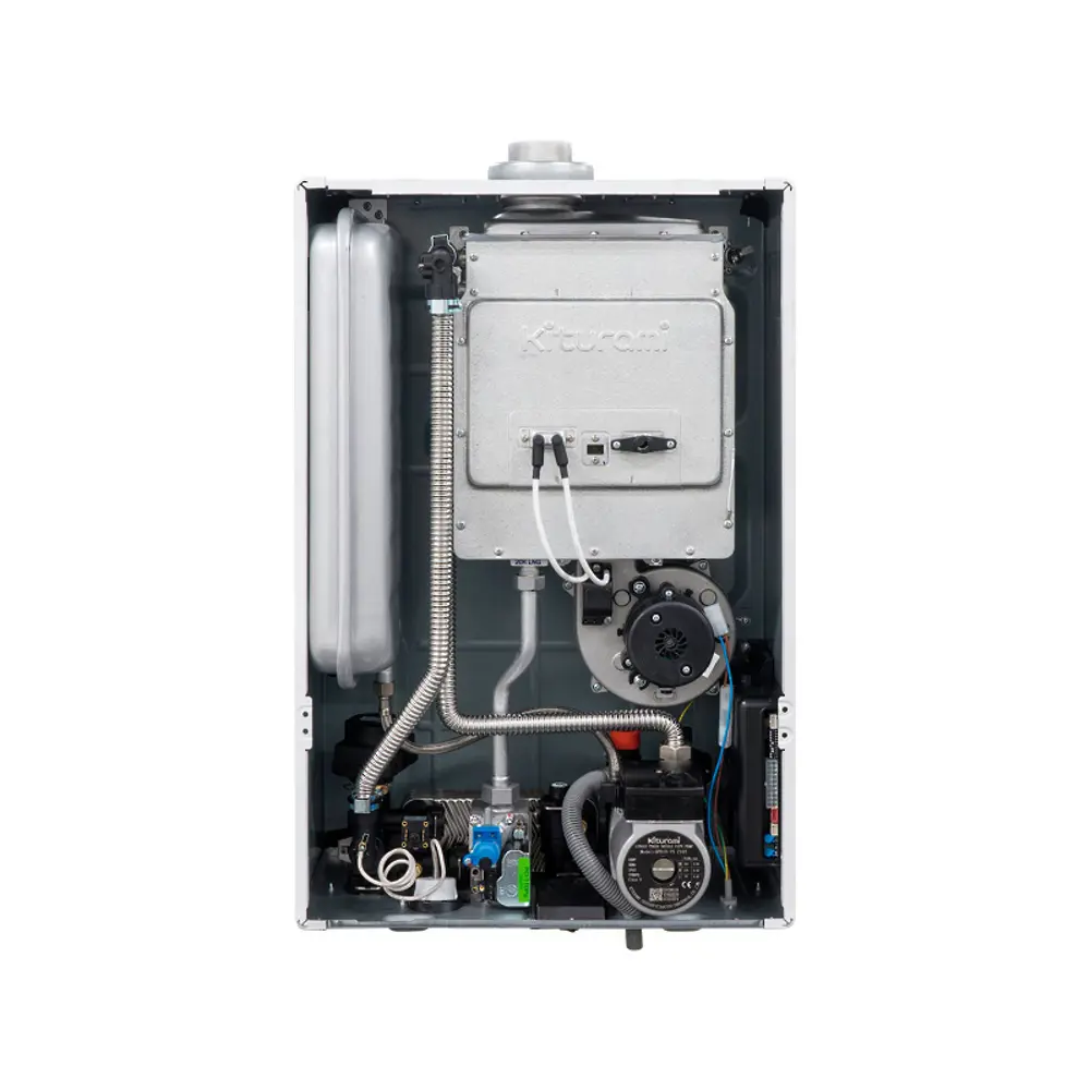 Газовый котел конвекционный 18 кВт Kiturami World Alpha-18 A21E220260 двухконтурный настенный STLM-2116316 - Вид №2