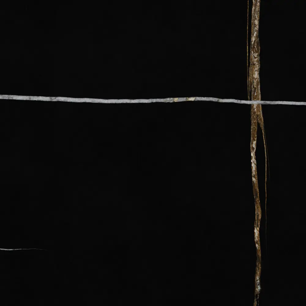 Стеновая панель Alumoart Sahara Noir Cord 48.1.4 60x0.4x300 см алюминий цвет черный камень STLM-2077890