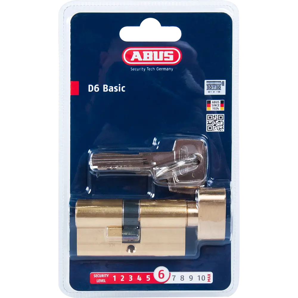 Цилиндр замка ABUS KD6MM с защитой от взлома, золото 82441698 STLM-0027370 - Вид №3