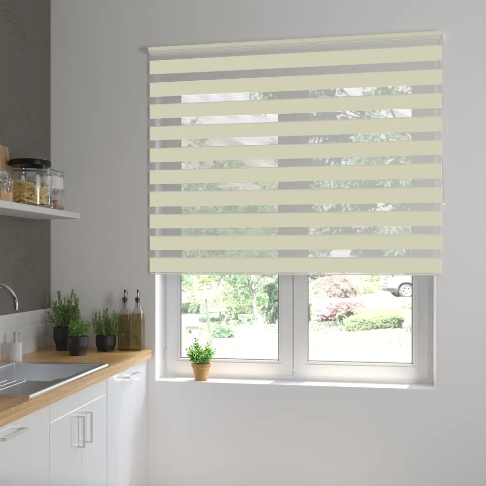 Штора рулонная день-ночь Inspire Peter 180x175 см экрю Cream 5 STLM-2024915 - Вид №7