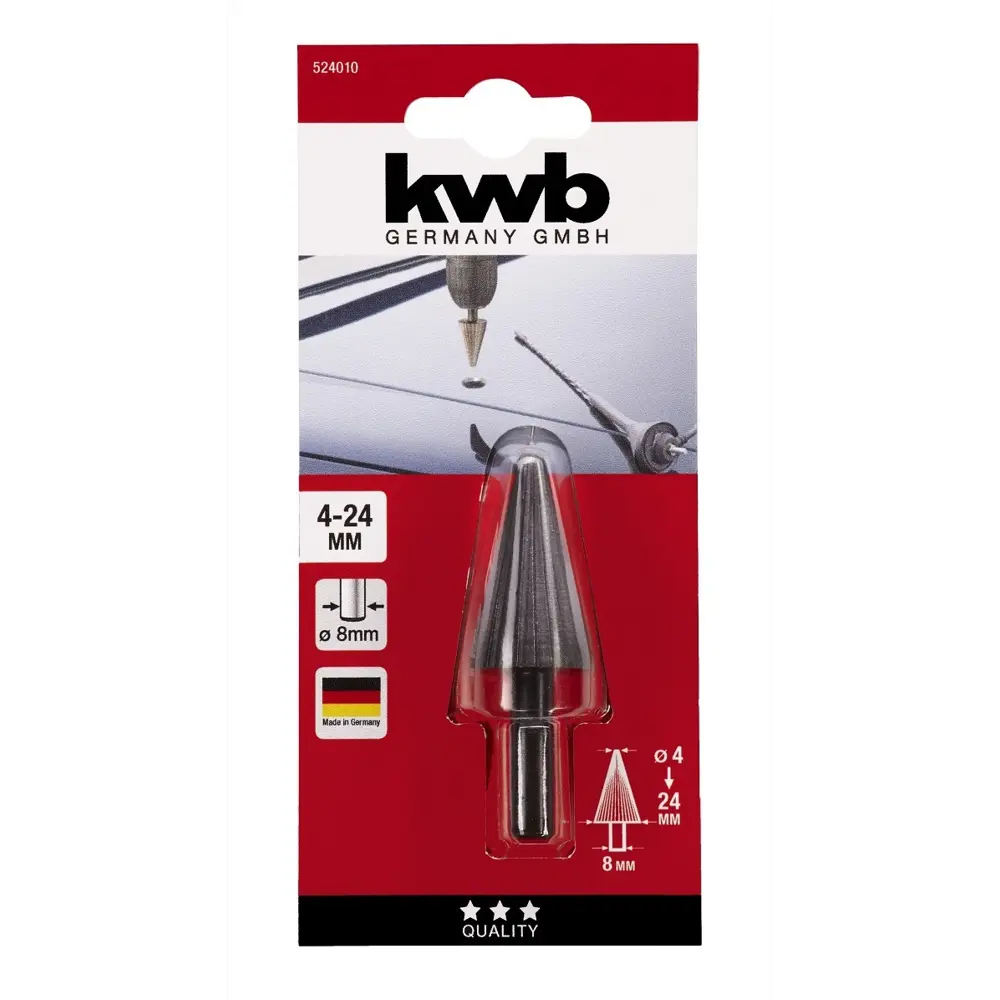 Сверло-развертка по металлу KWB 5240-10 4-24x70 мм 12564866 STLM-2139633  - Вид №1