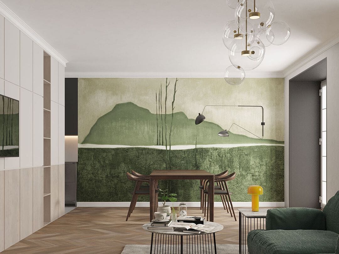 Обои с цифровой печатью Inkiostro Bianco Monochrome ARCH-00031572