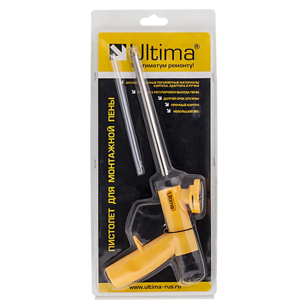 Пистолет для монтажной пены Ultima ULTIM0191В STLM-2052213