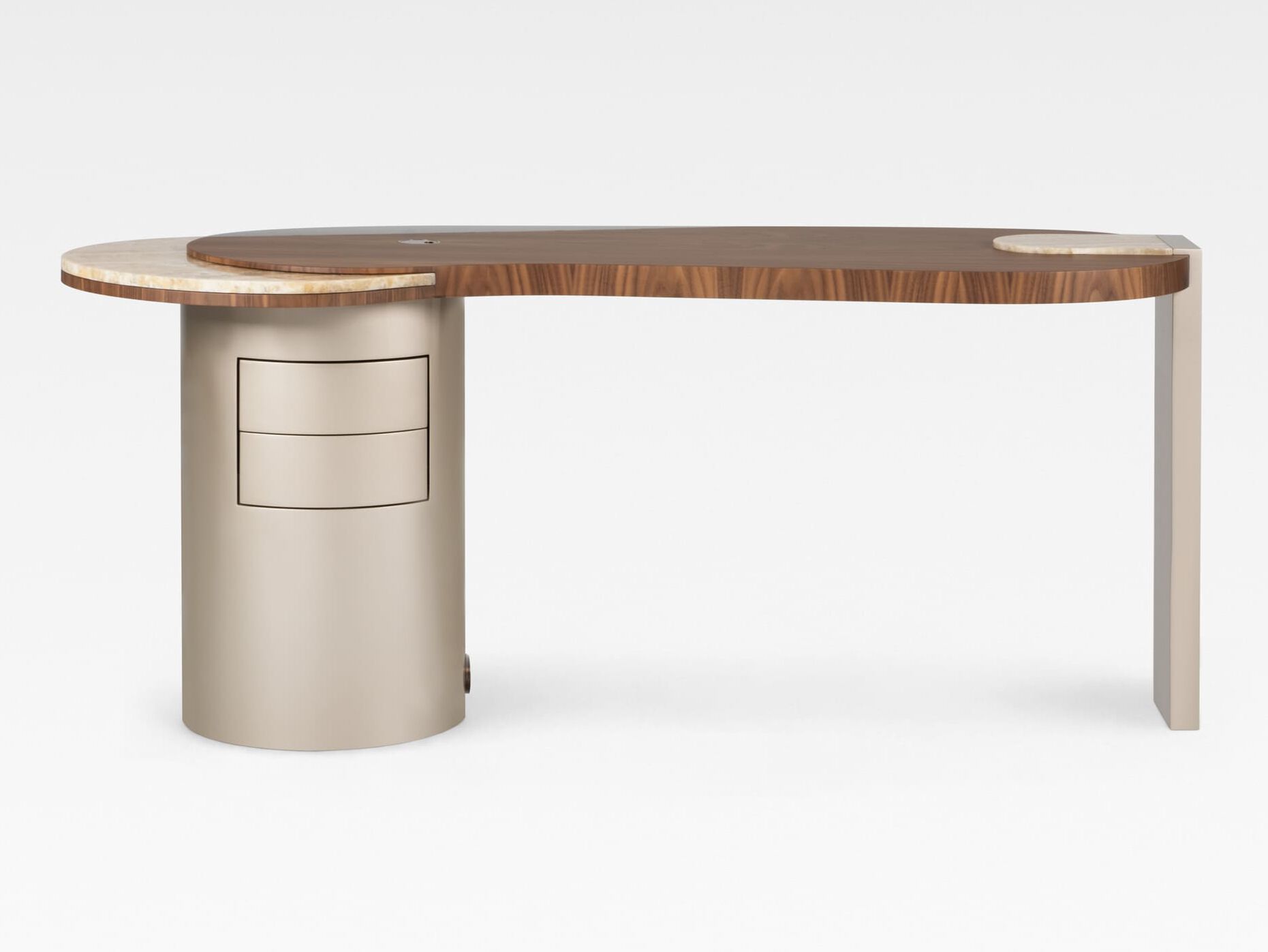 Стол из орехового дерева с ящиками Greenapple Armona ARCH-00116158 - Вид №1