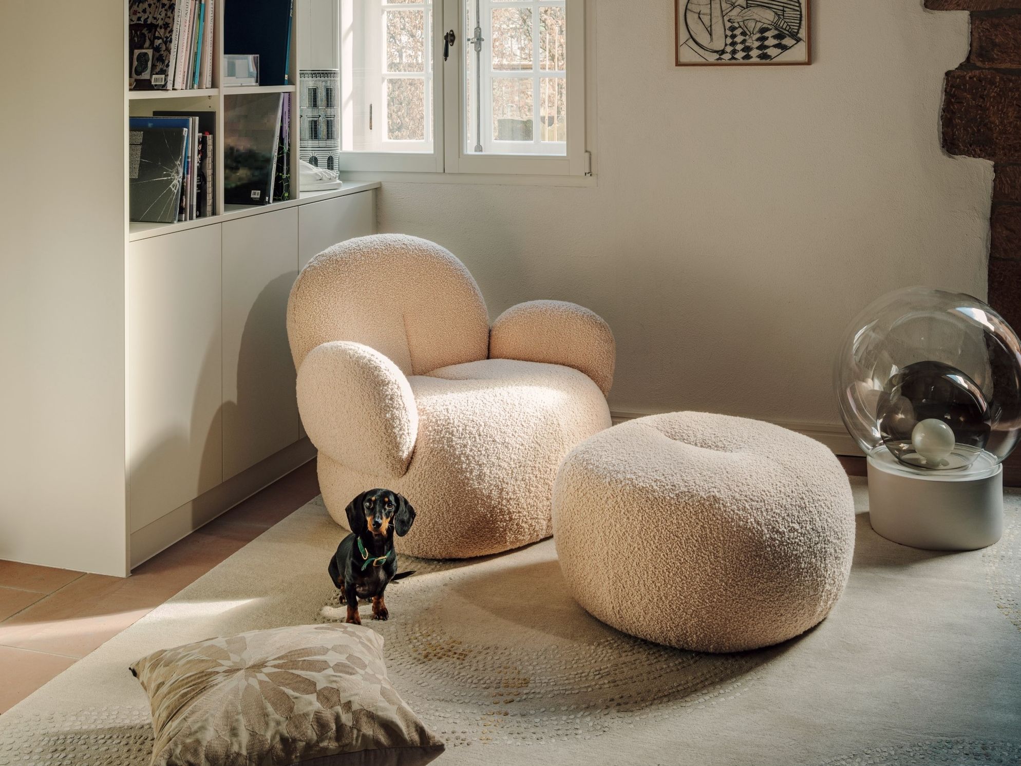 Тканевое кресло с подлокотниками Freifrau Nana ARCH-00047133 - Вид №8