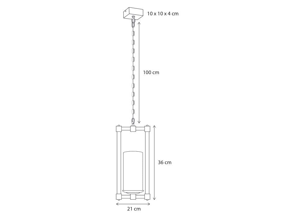 Латунный светодиодный подвесной светильник Authentage Lighting Bellefeu ARCH-00091447 - Вид №2