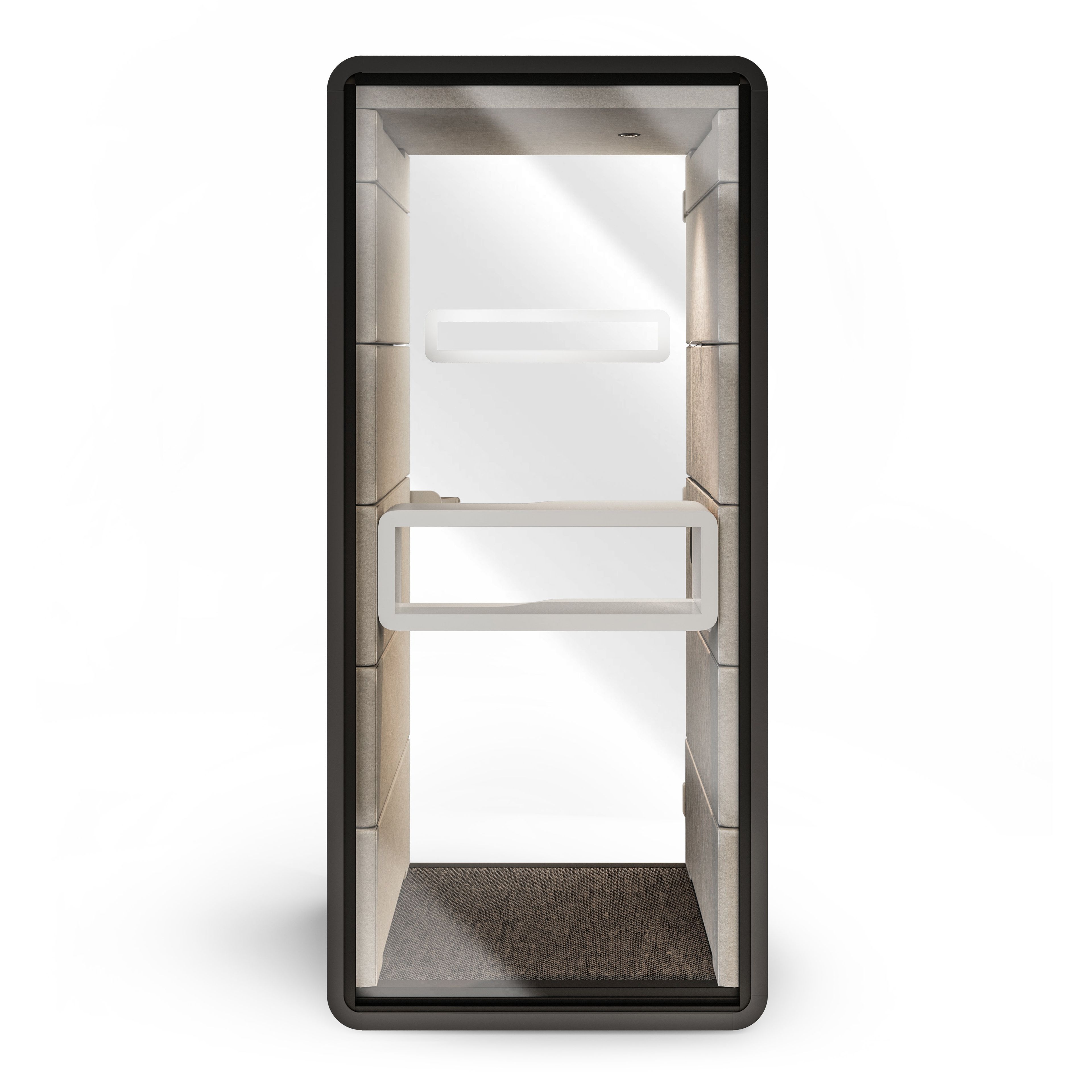 Одноместная акустическая офисная кабина со встроенным освещением Mikomax Smart Office Hushoffice ARCH-00139656 - Вид №21