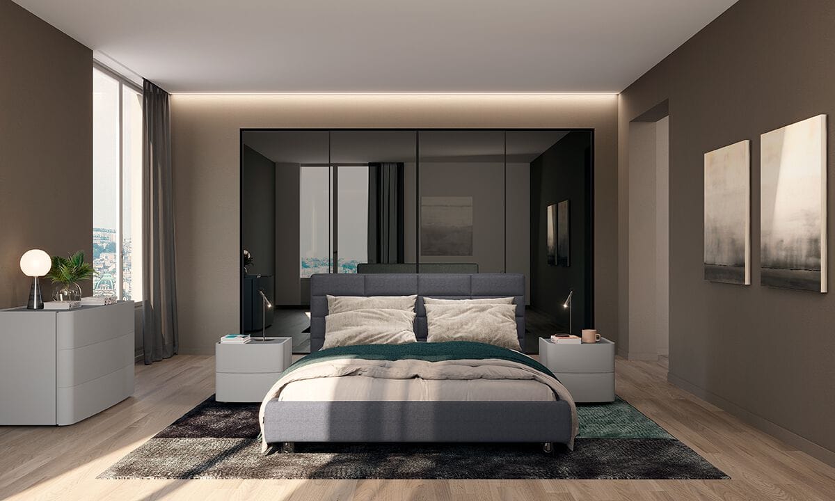 Деревянная тумбочка с ящиками Febal Casa ARCH-00002889