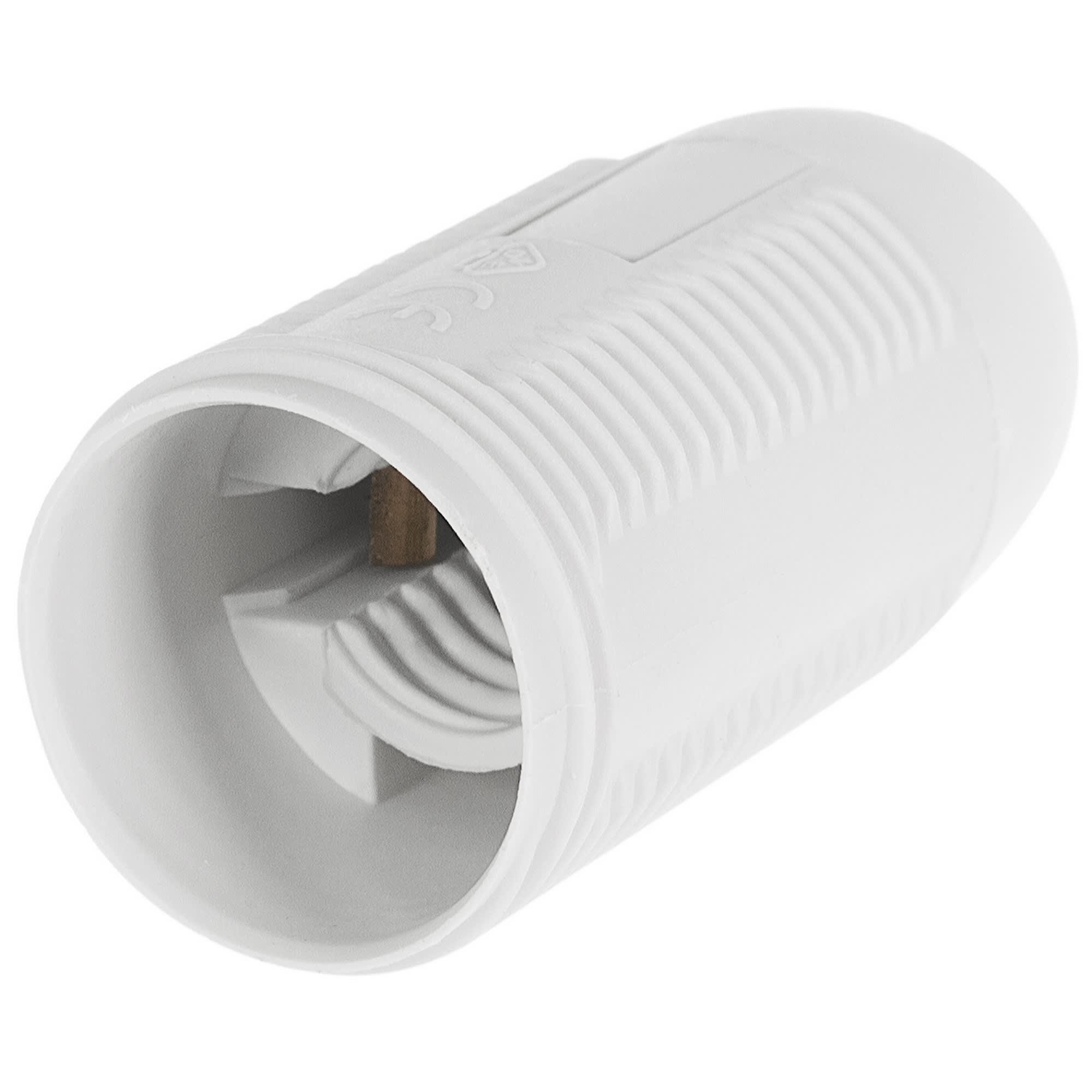 11308860 Патрон пластиковый Е14 цвет белый Santreyd 