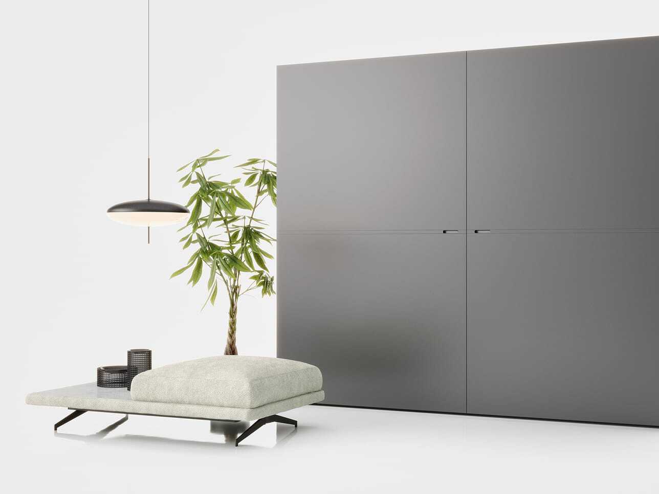 Тканевый диван с полуостровом Novamobili NOA ARCH-00036814 - Вид №10