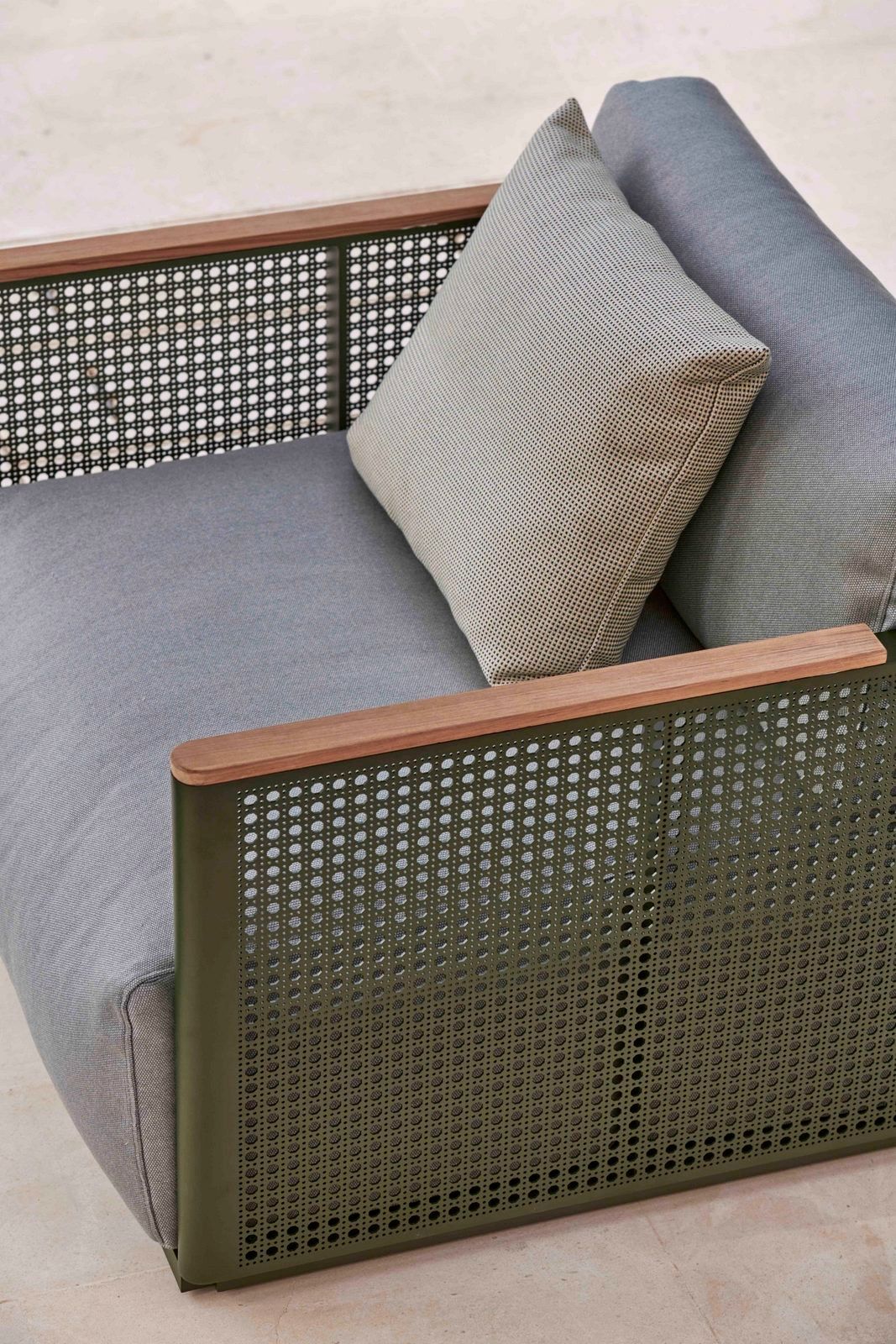 Садовый стул из ткани и алюминия с термокрытием GANDIABLASCO Bosc ARCH-00020197 - Вид №4