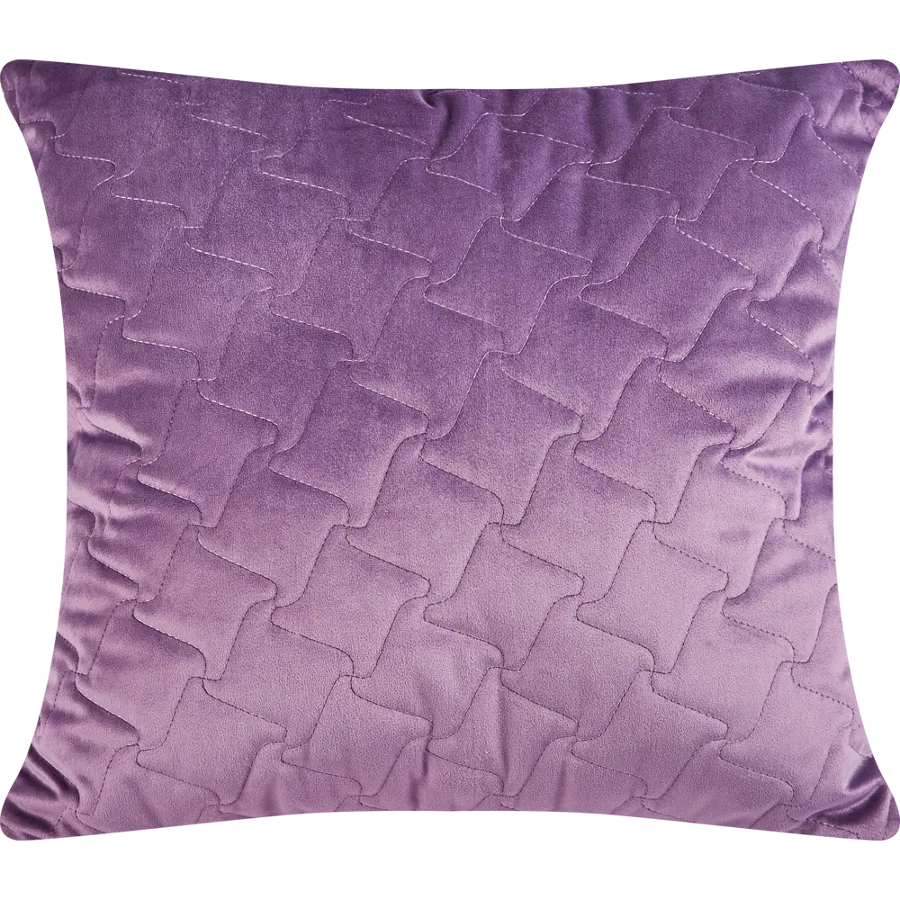 Подушка декоративная Linen Way Verona 50x50 см цвет сиреневый Orchid 3 STLM-2151047