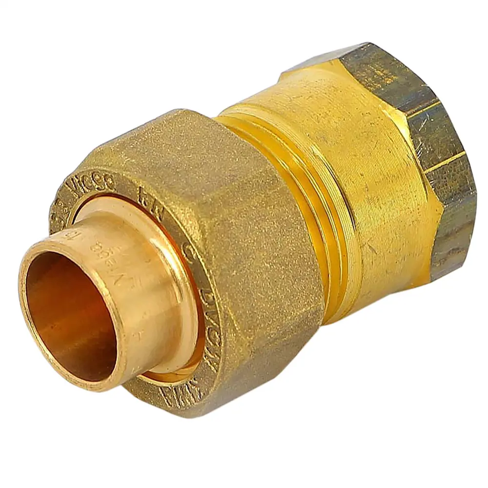 Соединитель пайка 15 мм x 1/2" разъём внутренняя резьба медь 103422 Viega STLM-2041001