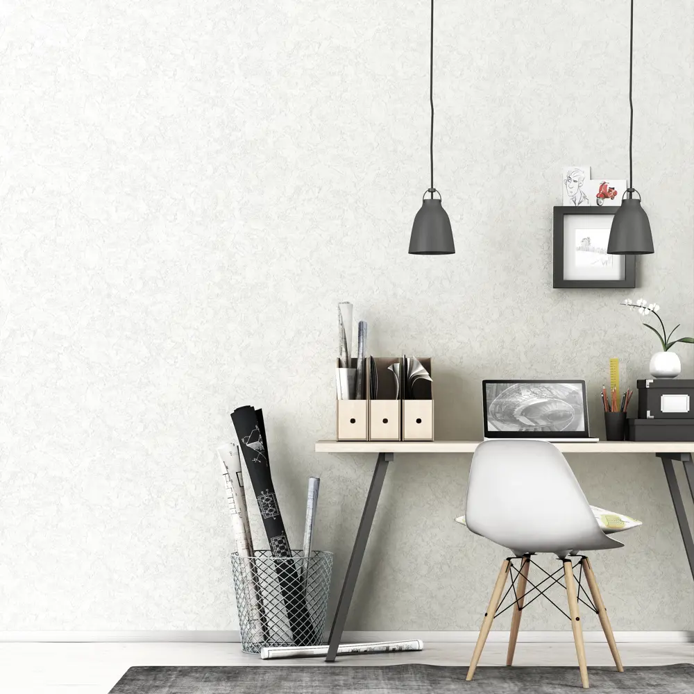 Обои флизелиновые Inspire Lucia белые 1.06 м 641523 STLM-2080059 - Вид №2