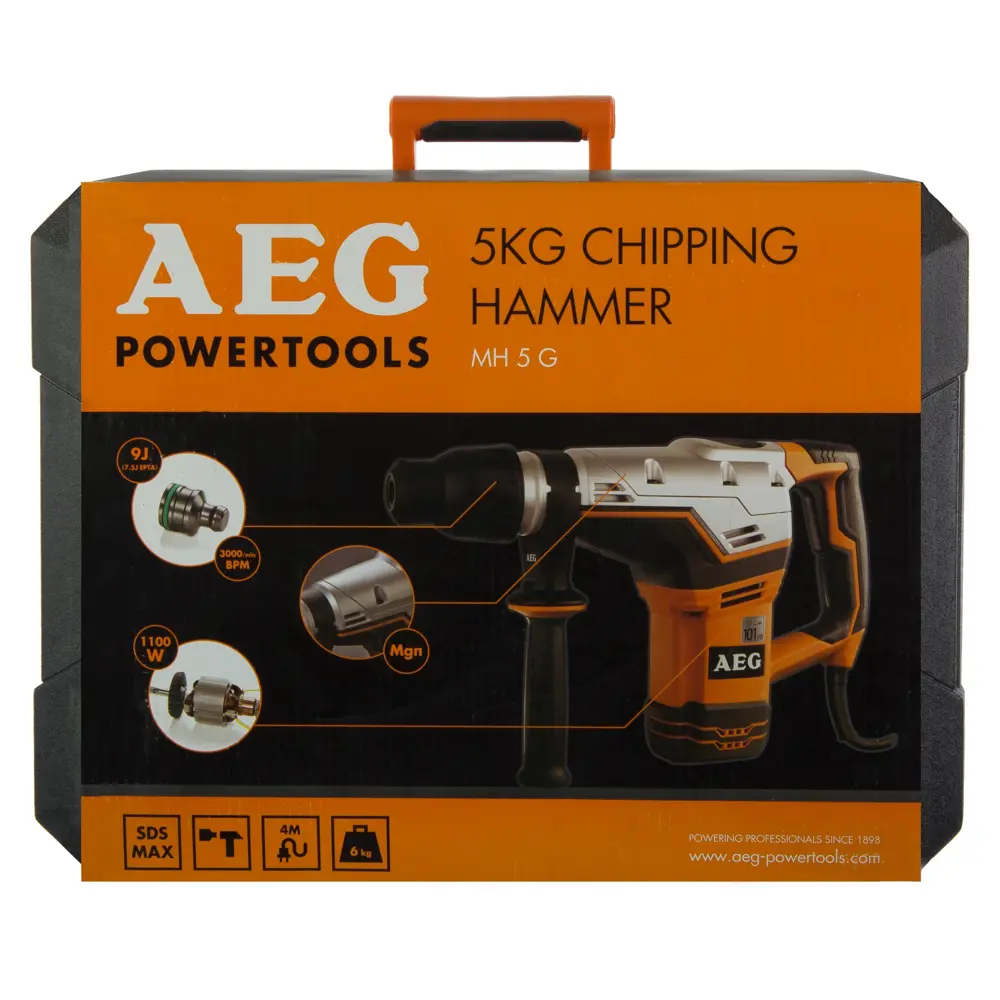 Отбойный молоток AEG MH5G, 1100 Вт, 7,5 Дж STLM-2171072 - Вид №4