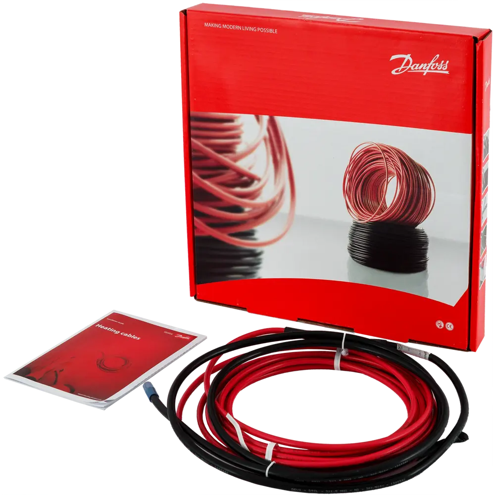 Нагревательный кабель для теплого пола Danfoss ECflex 18T 15 м, 270 Вт STLM-2202046 - Вид №2