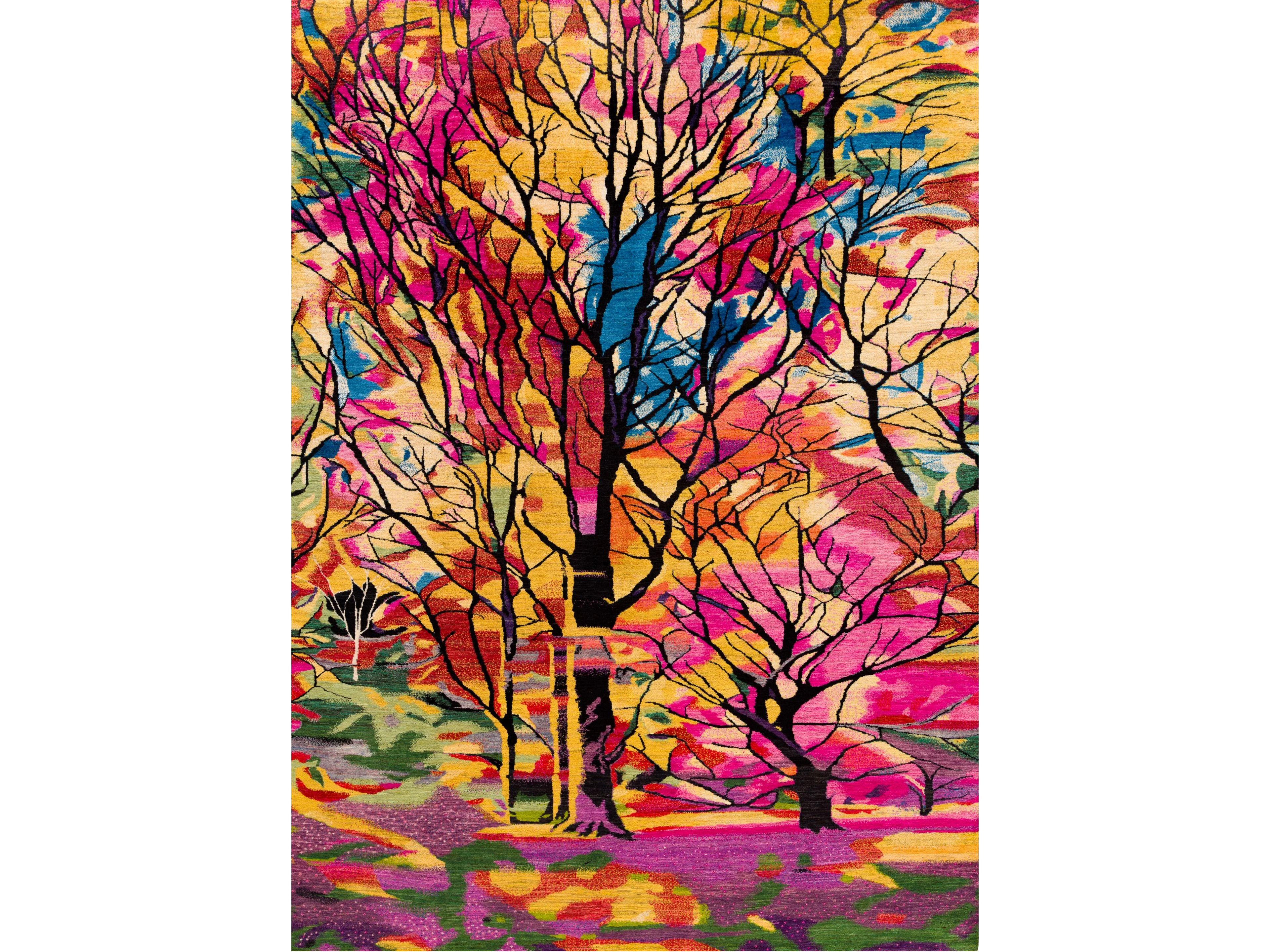 Прямоугольный шерстяной ковер Zollanvari Stained-Glass-Designer ARCH-00079760 - Вид №1