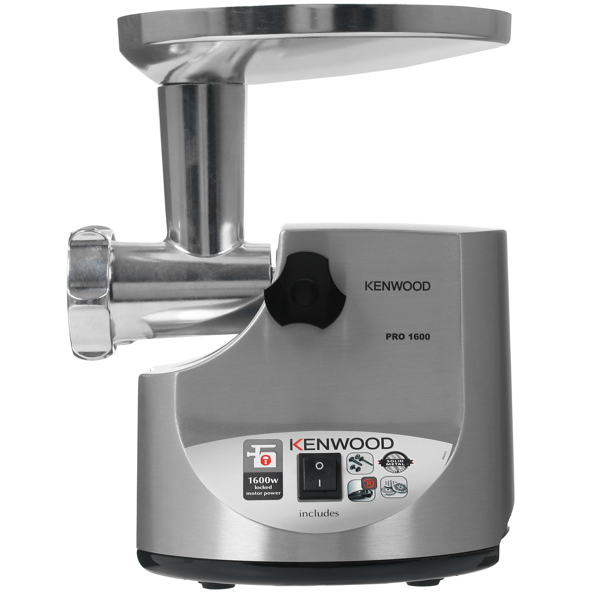 0141896 Мясорубка электрическая Kenwood MG510 серый STDN-0004651 - Вид №2