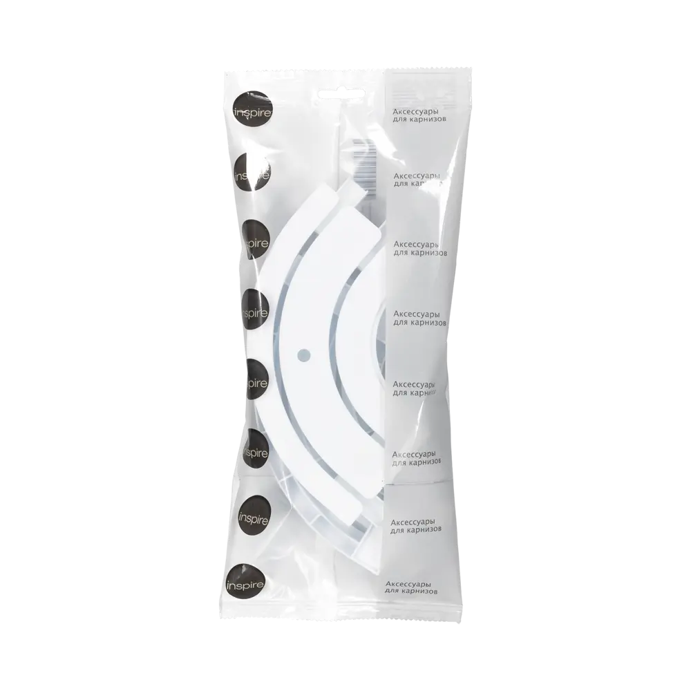 INSPIRE Эркерный соединитель для двухрядных карнизов - белый матовый 87768895 STLM-1577100 - Вид №2