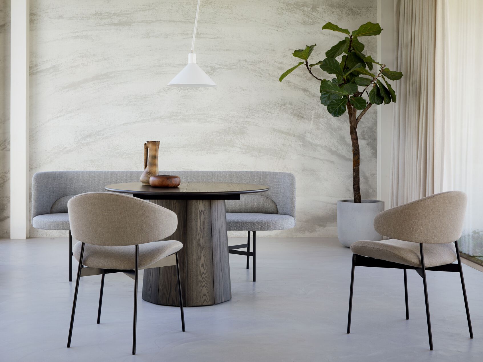 Прямоугольный обеденный стол из массива дерева more EEVA ARCH-00033001 - Вид №6