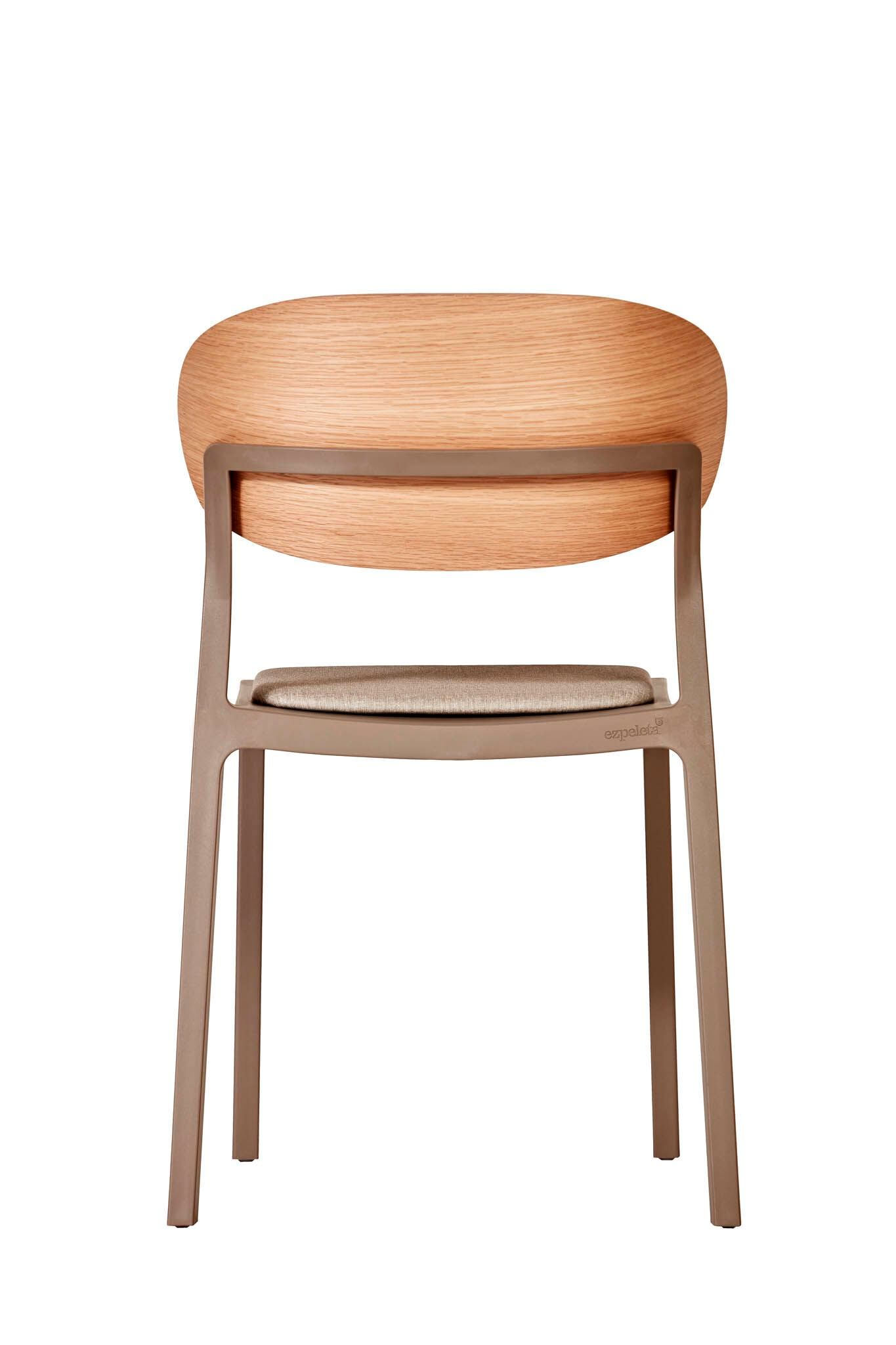 Садовый стул из полипропилена с деревянной спинкой Ezpeleta BAKE WOOD ARCH-00073360 - Вид №37