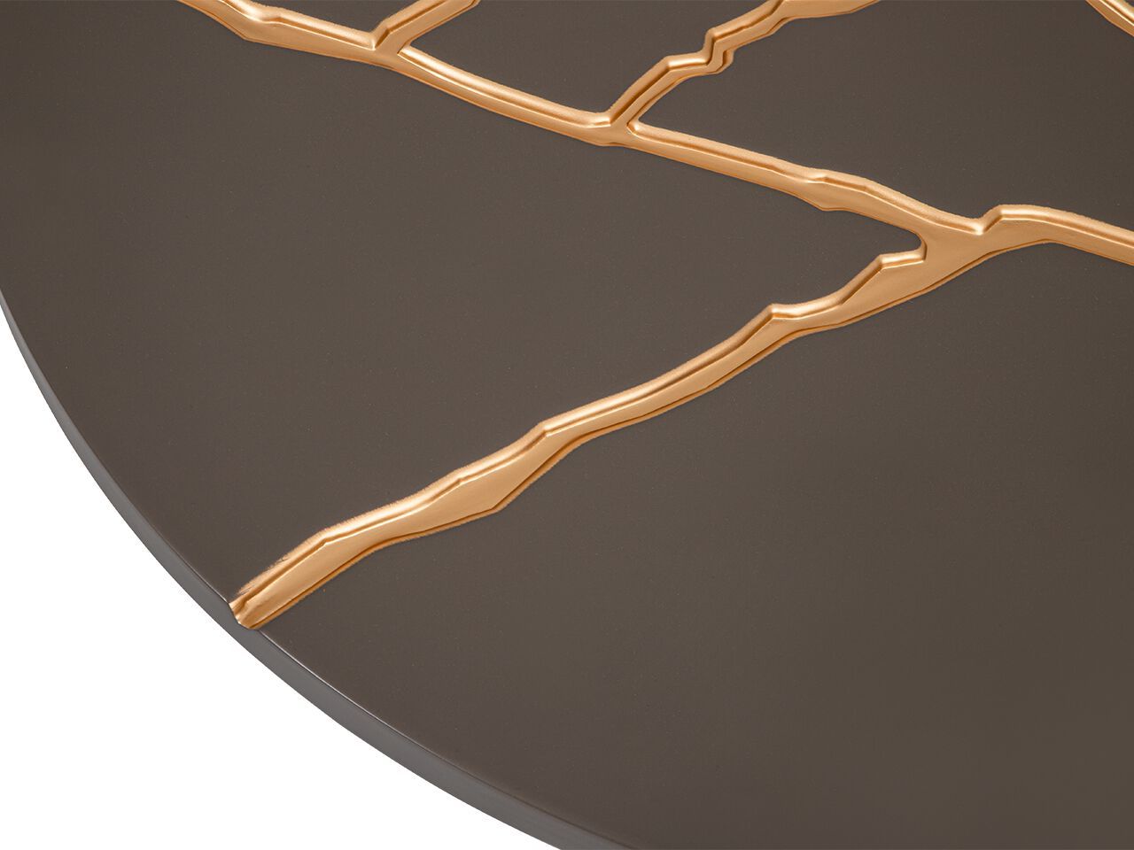 Круглый деревянный журнальный столик NDESIGN глина ARCH-00123614 - Вид №3