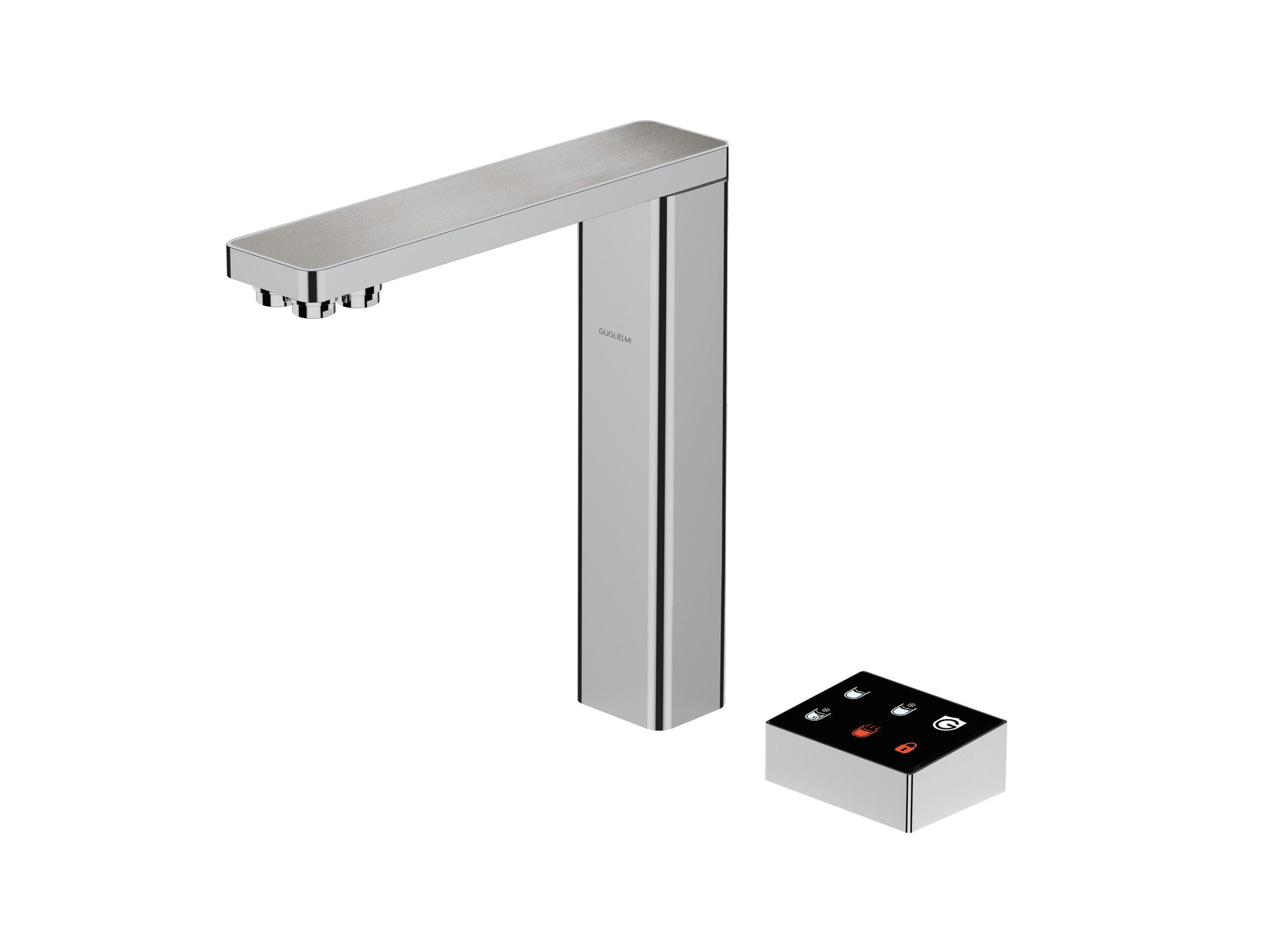 Электронный напольный кухонный кран с очистителем GUGLIELMI RUBINETTERIE чистый ARCH-00106880