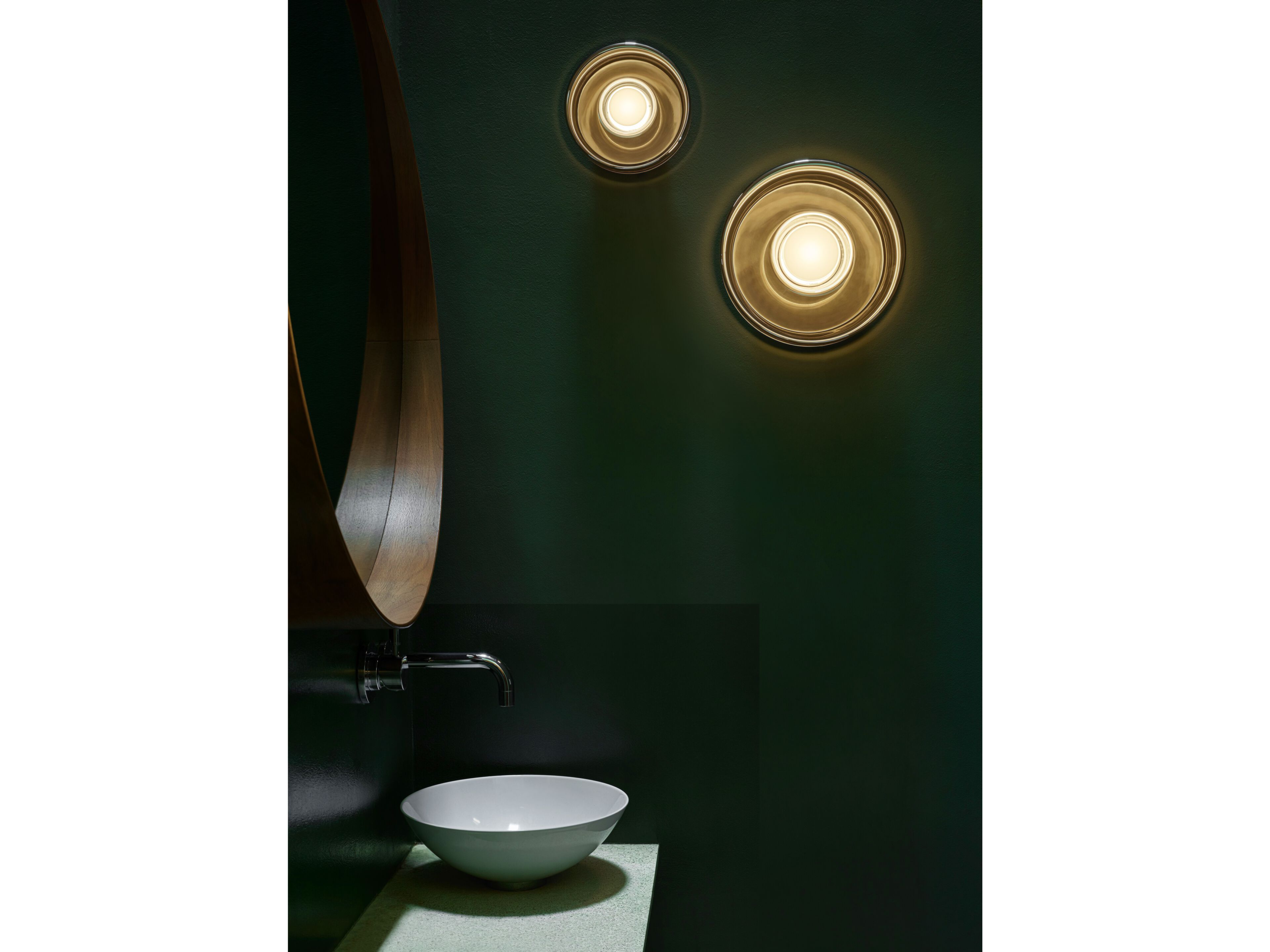 Алюминиевый и стеклянный светодиодный настенный светильник serien.lighting керлинг ARCH-00044788 - Вид №3