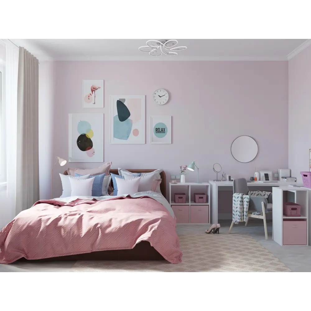 Стеллаж КУБ 2 секции 36х70.5х32 см ЛДСП цвет белый Santreyd STLM-2011442 - Вид №7