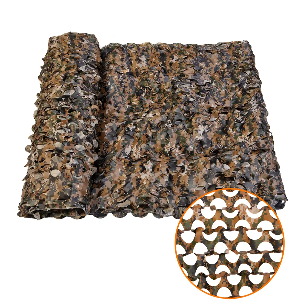 Сетка маскировочная Камуфляж лес 2x3 м черный/бежевый/зеленый НИТЕКС STLM-2023661 - Вид №2