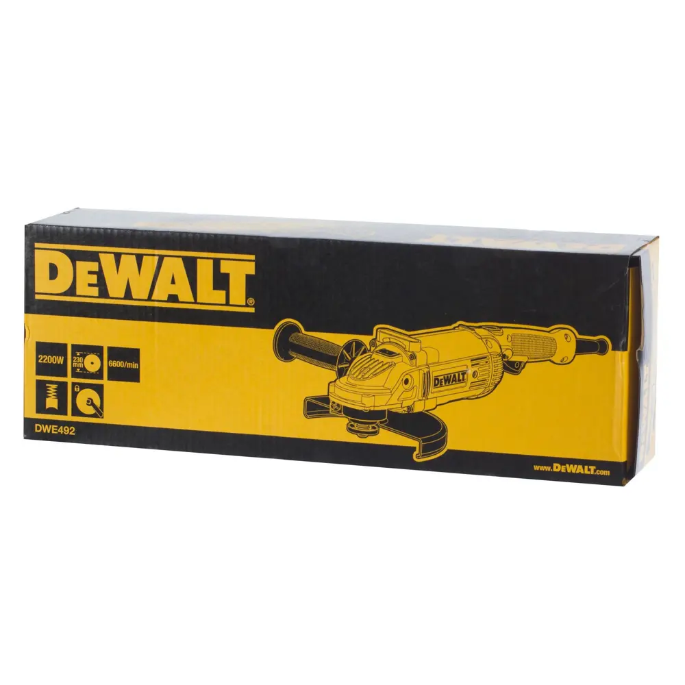 УШМ (болгарка) DeWalt DWE492-KS, 2200 Вт, 230 мм STLM-2185720 - Вид №5