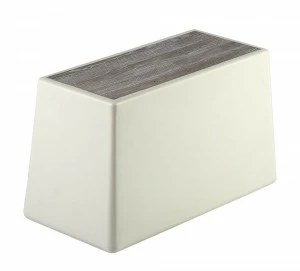 Прикроватная тумбочка дизайнерская светло-серая Fancy DORELAN ДЛЯ ЖИЗНИ 012055 Белый