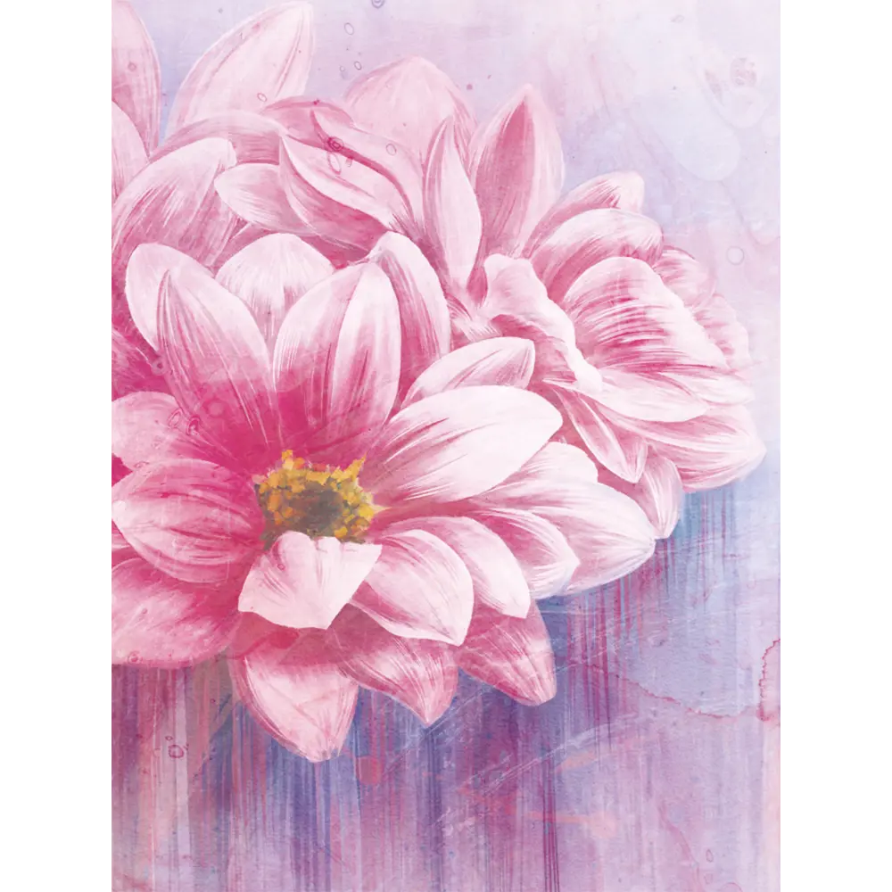 Картина модульная Розовые цветы 45x60 см 2 шт POSTERMARKET STLM-2181992 - Вид №2