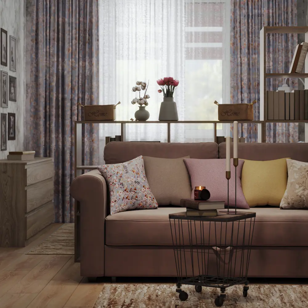 Ковер вискоза Genova 308-652590 65x110 см цвет бежевый RAGOLLE STLM-2105137 - Вид №6