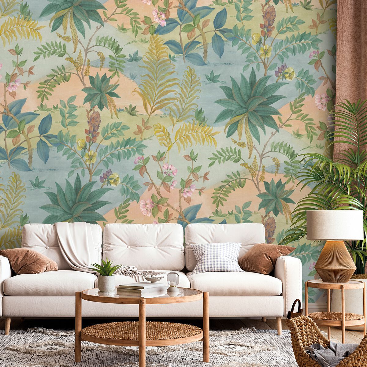 Обои с цветочными мотивами ICH Джайпур ARCH-00028310 - Вид №2