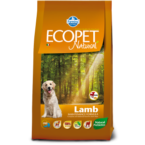 ПР0050231 Корм для собак Ecopet Natural для мелких пород ягненок сух. 12кг Farmina