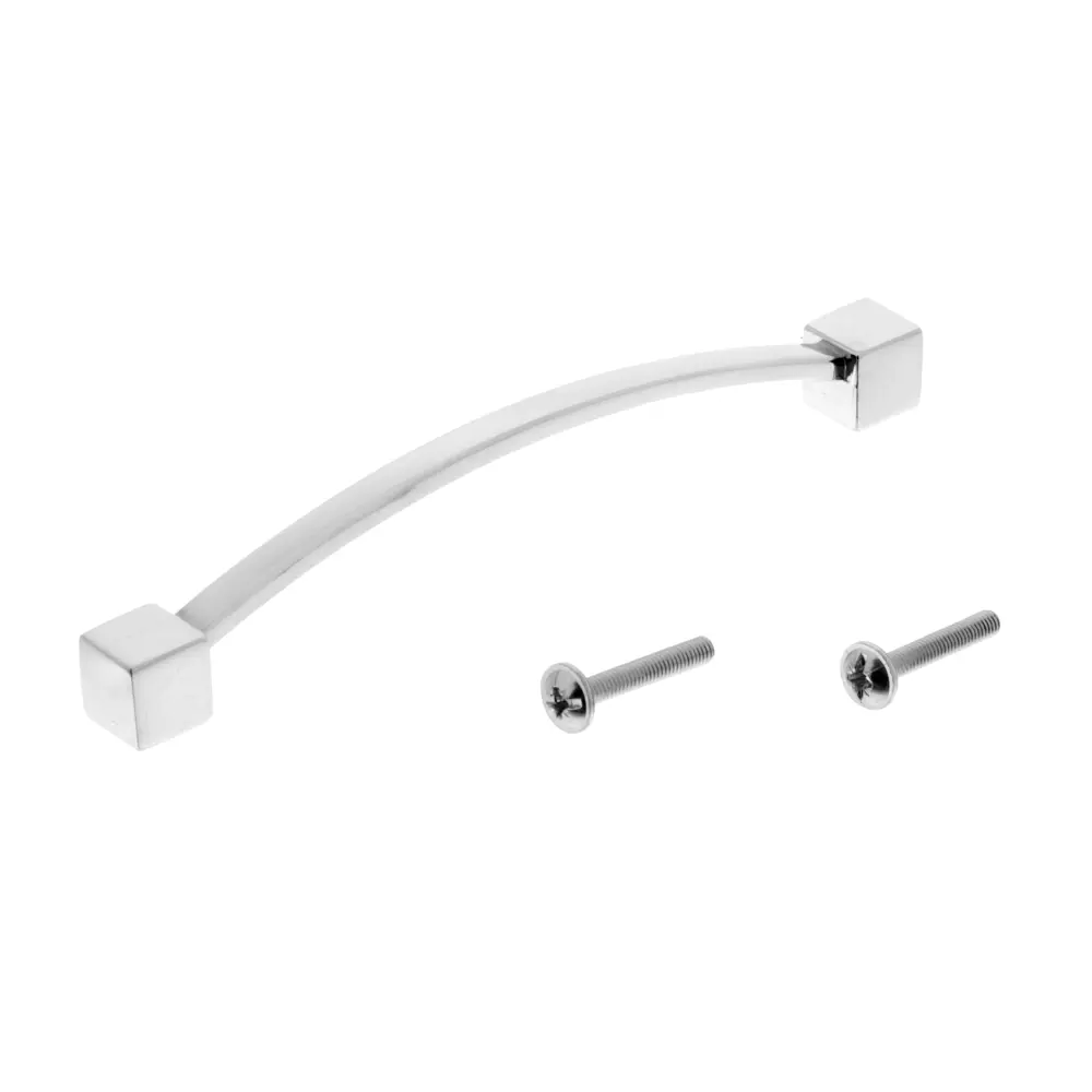 Мебельная ручка-скоба Gamet UN96-0128-G0004-SU 128 мм глянцевый хром 14236778 STLM-2085933  - Вид №1