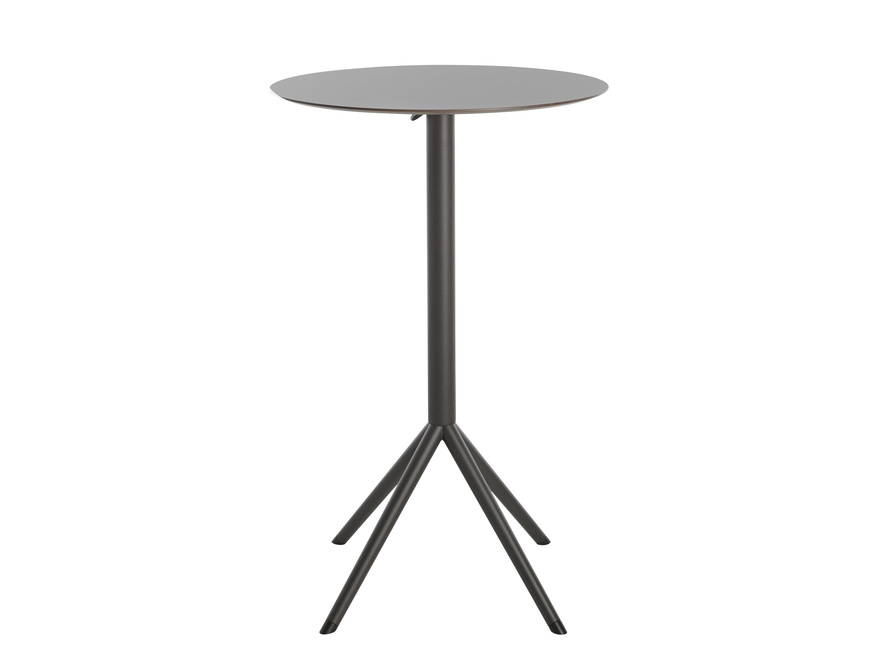 Высокий круглый стол с откидным верхом из HPL Potocco OTX ARCH-00044858