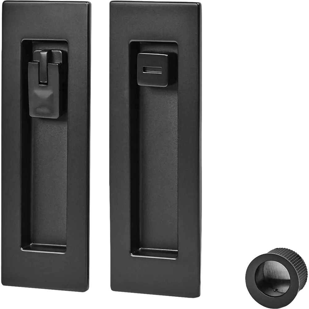 Ручка для раздвижной двери с механизмом Armadillo SH011 Urb цвет чёрный STLM-2161552